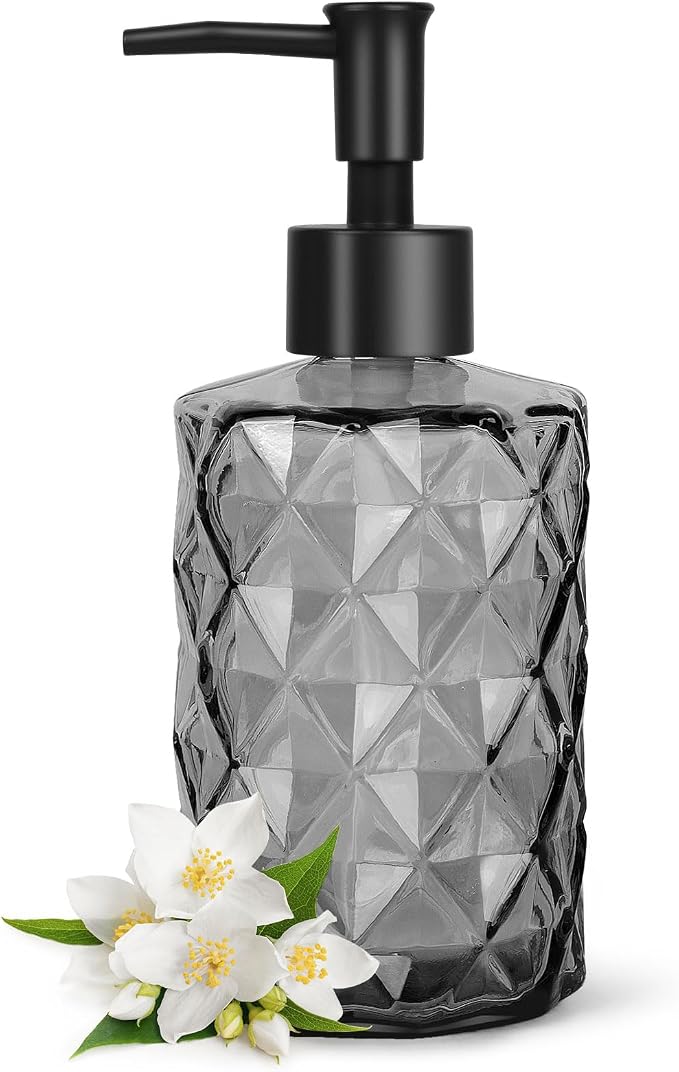 Topsky Glass Soap Dispenser by HomeandKitchenNO1