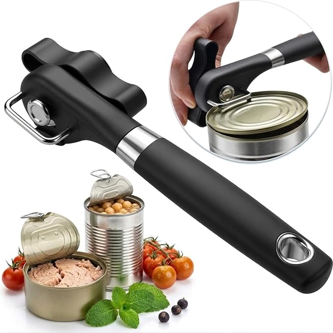 Side Cut Can Opener Smooth Edge, Safety Can Opener by RICKUNCL