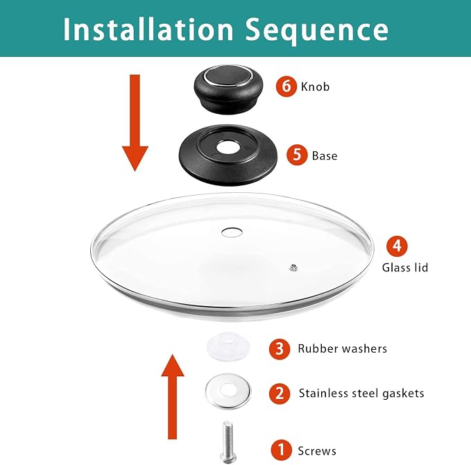 10 Inch Tempered Glass Lid Compatible - Image 4