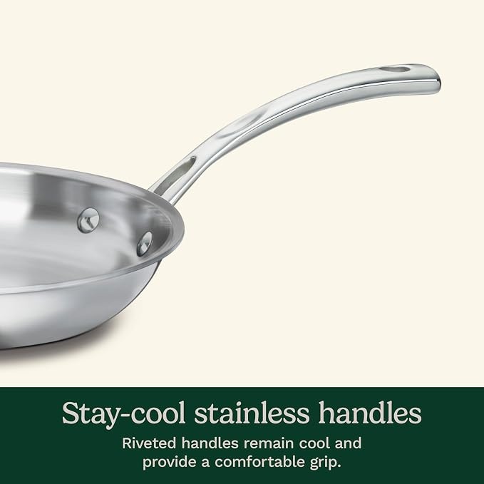 Cuisinart French Classic Tri-Ply Stainless 10-Piece Cookware Set - Image 5