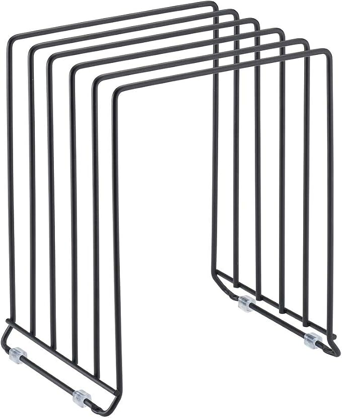 mDesign Pot Lid and Pan Rack — Metal Wire Rack - Image 8