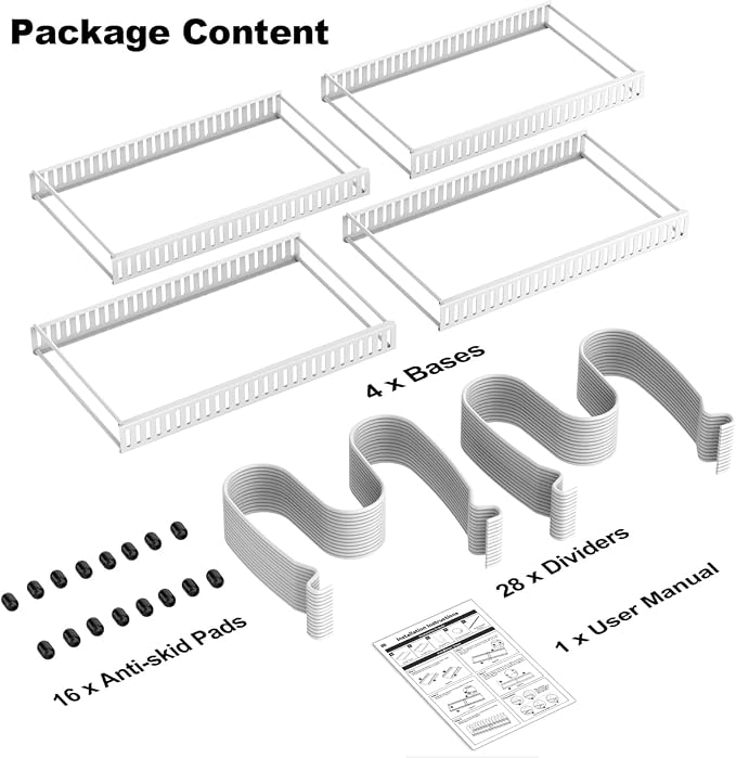 Housolution 2 Pack Pot and Pan Organizer, Pan Lid Holder Storage Rack - Image 7