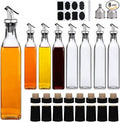 Salzesfalls 8 Pack 17oz Olive Oil Dispenser Bottle, Oil Dispenser by Salzesfalls