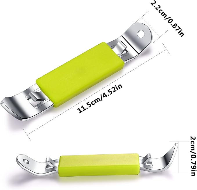 3 Pieces Magnetic Bottle Openers Can Opener Classic Beer Opener Stainless Steel - Image 3