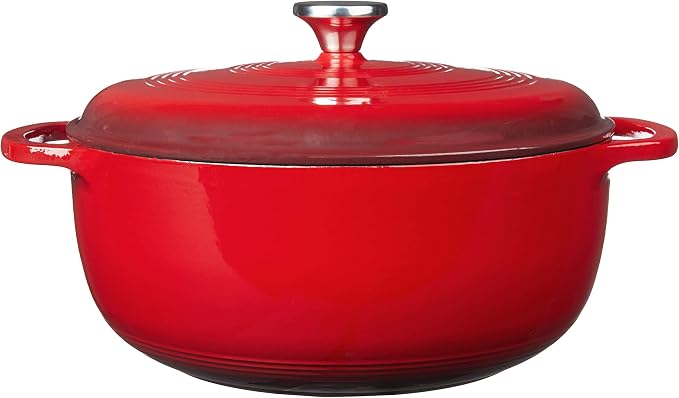 Lodge Essential Enamel Cast Iron Dutch Oven - Image 2