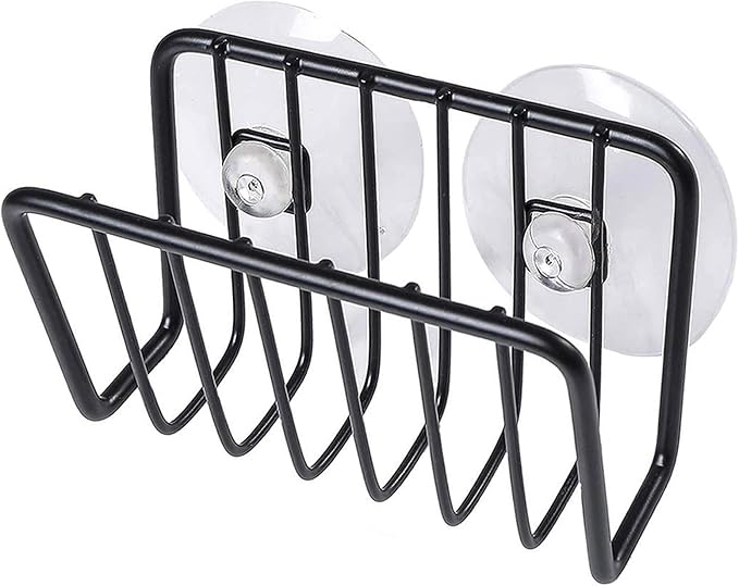 Toplife Sponge Holder for Kitchen Sink, Rust-Proof Suction Cup Sponge Caddy by Toplife