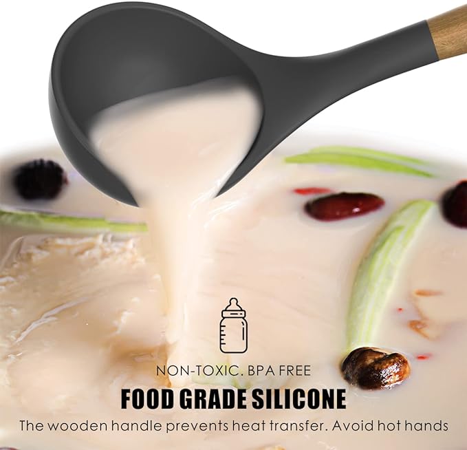 oannao Silicone Cooking Utensils Kitchen Utensil Set - Image 6