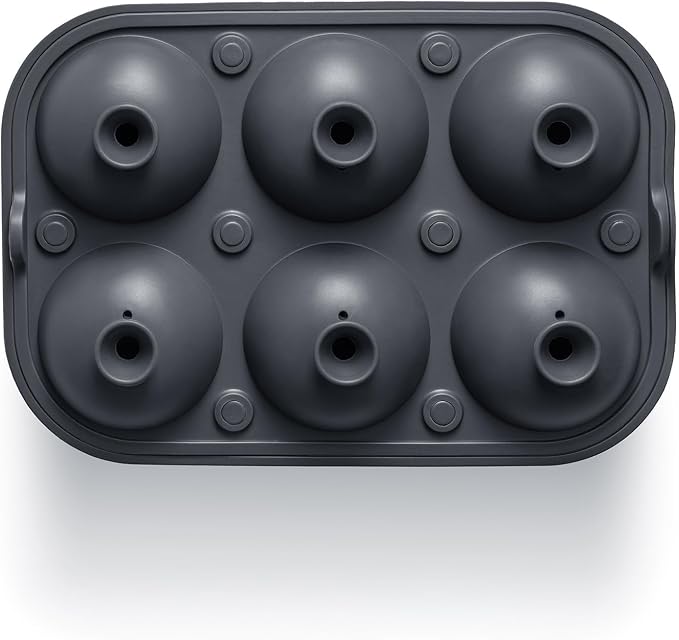 Ice Cube Molds – Large Silicone Ice & Sphere Mold Combo - Image 8