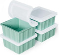 Silicone Freezer Tray for Soup Ice Cubes: 2-Cup Freezing Trays by GGOW