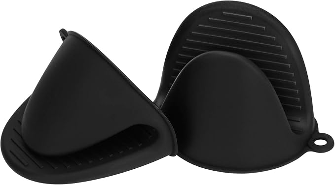 tifanso Silicone Oven Mitts Pot Holders Sets by tifanso