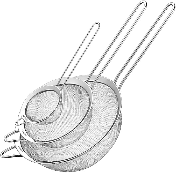 Cuisinart Mesh Strainers, Fine Mesh Kitchen Strainer Set by Cuisinart