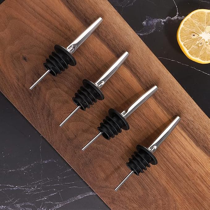 Pafusen 6 Pack Liquor Bottle Pourers, Liquor Pour Spout - Image 8