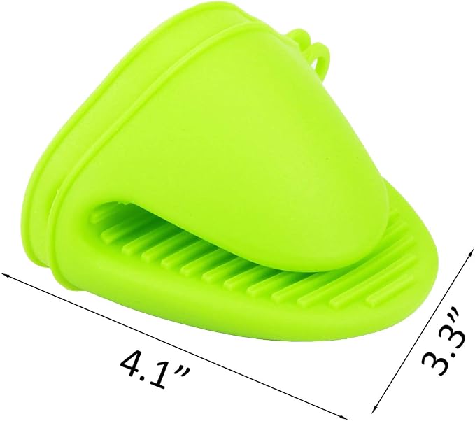 3 Pairs Mini Oven Mitts Gloves Silicone Heat Resistant Cooking Pinch Mitts - Image 7