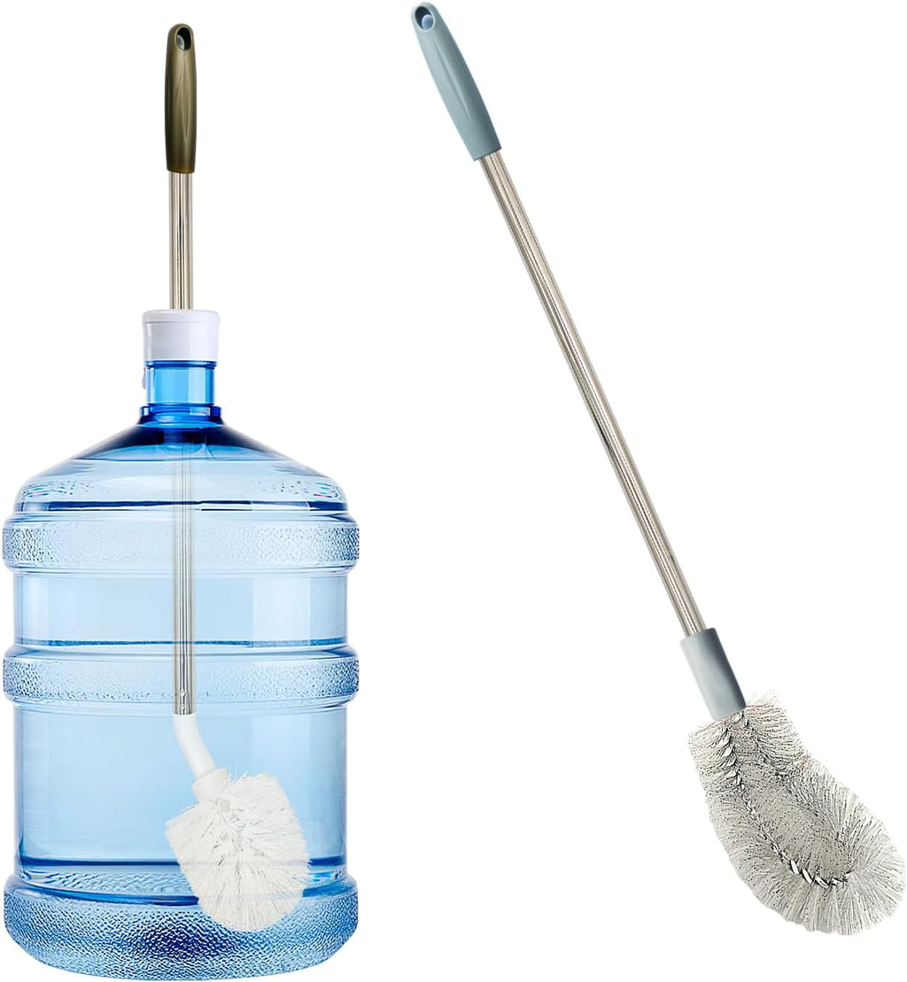 2-Pack Bucket Brush, Kettle Brush, Cleaning Extra Long Bottles, Gallon