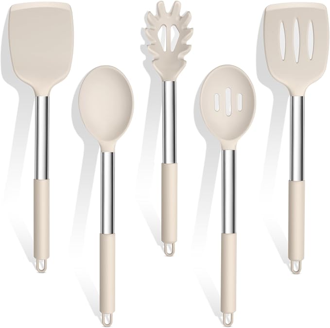 TeamFar Cooking Utensils Set, Heatproof & Healthy, Nonstick & Easy Clean by TeamFar