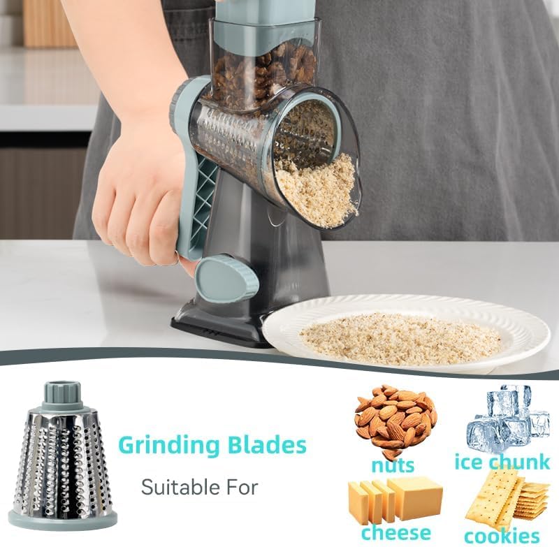 GYH&GXR Rotary Cheese Grater with Handle