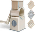 Rotary Cheese Grater with Hand Crank, and Grating Cheese, Vegetables, and Fruit by YWHWLX