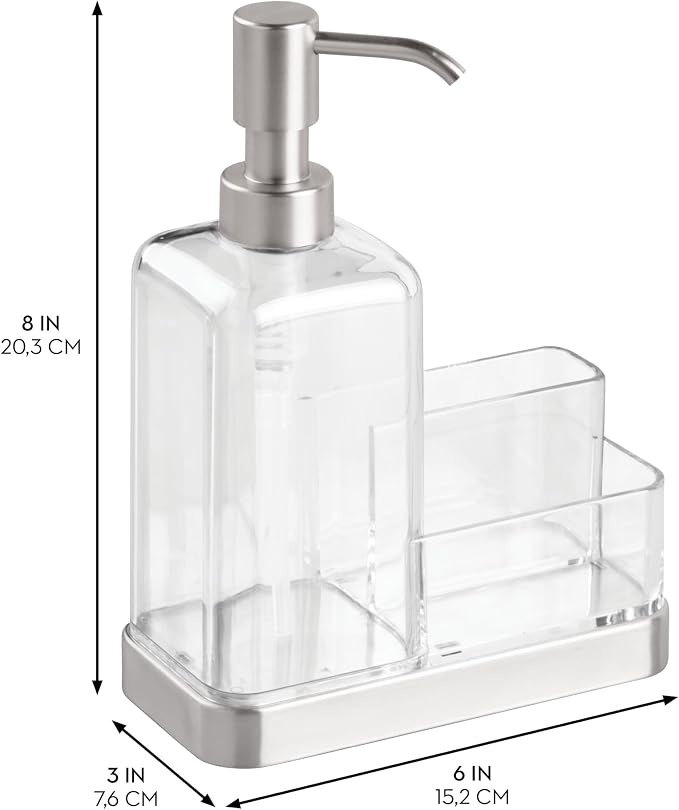 iDesign 67080 Forma Plastic Soap Pump - Image 2
