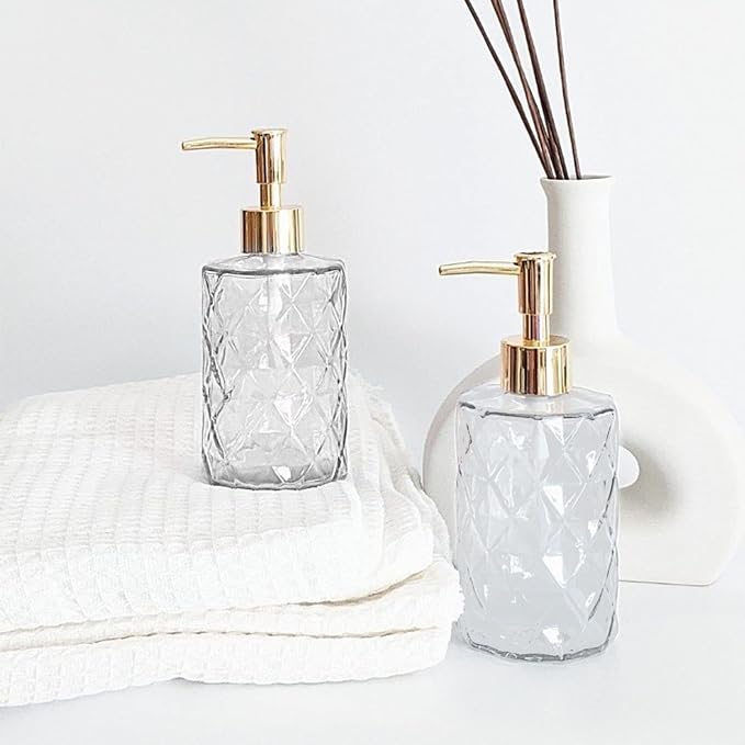 Clear Glass Soap Dispenser - Image 7