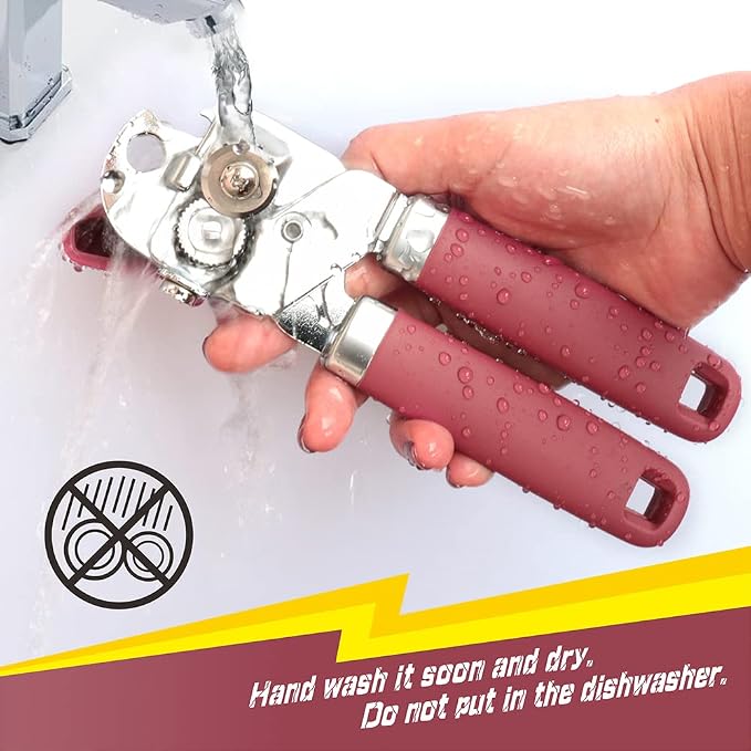 PrinChef Can Opener Manual, Can Tin Bottle Opener - Image 5