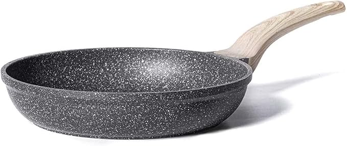 CAROTE Nonstick Frying Pan Skillet, Non Stick Granite Fry Pan Egg Pan Omelet - Image 8