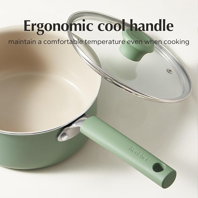 Redchef Ceramic Nonstick Saucepan - Image 5