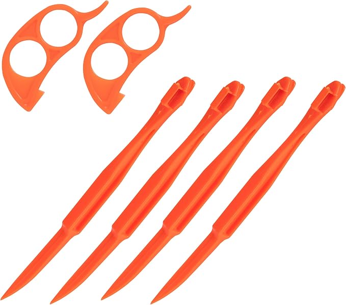 Soft Home Premium Plastic Orange Peeler Lemon Citrus Peel Cutter Vegetable by Soft+Home