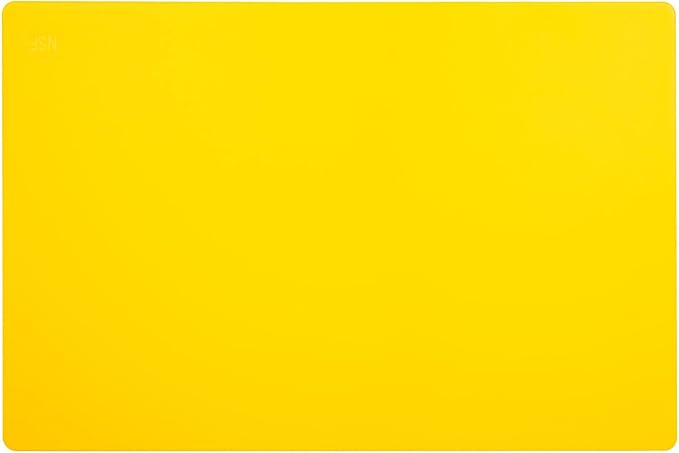 Thirteen Chefs Large 18 x 12 Yellow Cutting Board - Image 3