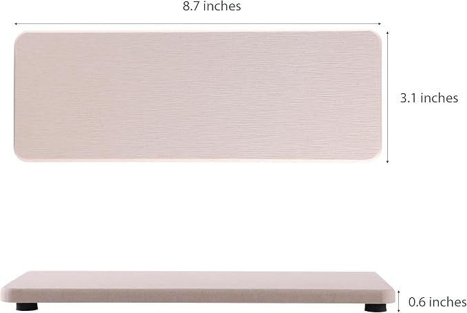 NiuYichee 2 Pcs Water Absorbing Stone Trays, Kitchen/Bathroom Sink Soap Dish - Image 4