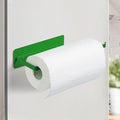 Magnetic Paper Towel Holder for Fridge Green, Heavy Duty Strong Magnet Backing by EASTTOWEST