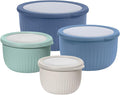 Oggi Set of 4 Prep, Store & Serve Plastic Bowls by OGGI