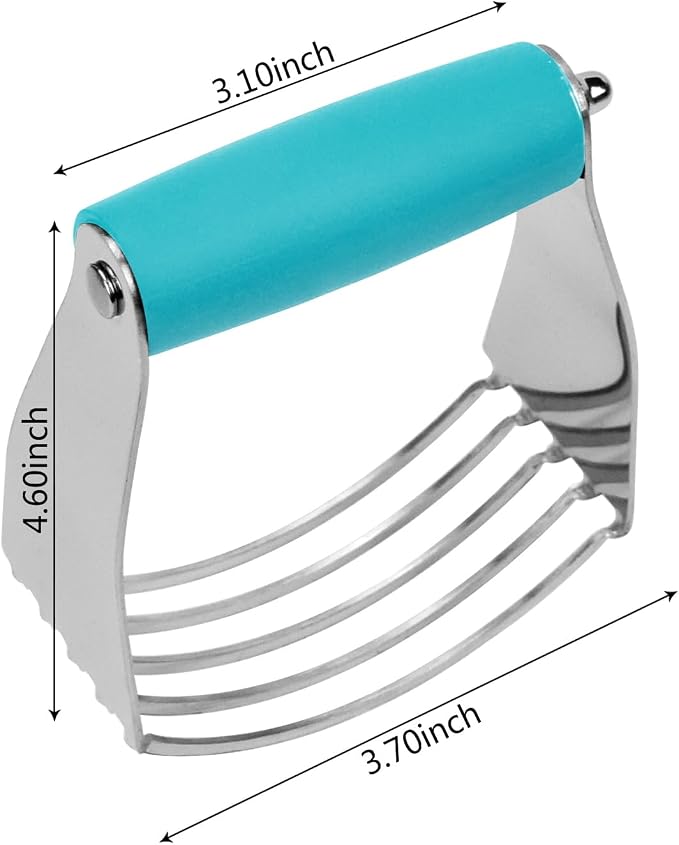 Dough Blender Heavy Duty Pastry Cutter Stainless Steel Butter Cutter - Image 2