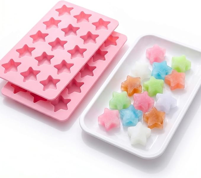 Cute Ice Cube Trays Silicone Chocolate Mold Wax Melt Molds Easy Release Ice - Image 3