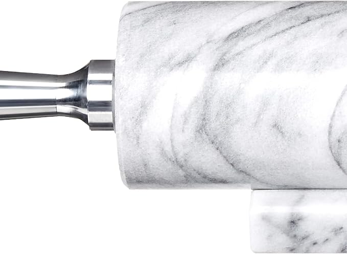 Fox Run 8648 Marble Rolling Pin and Base - Image 3