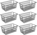 Redrubbit Wire Storage Baskets, Large Farmhouse Metal Freezer Basket