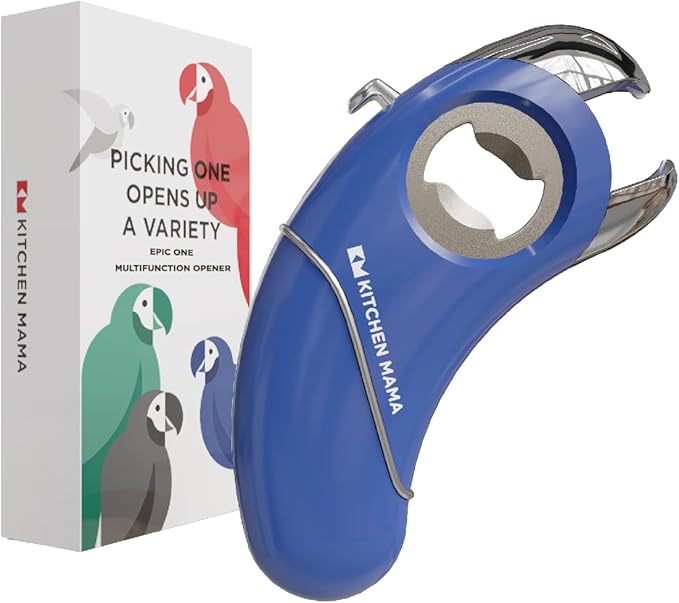 Kitchen Mama Epic One Multifunction Opener: Magnetic Bottle Opener, Beer Soda by KitchenMama