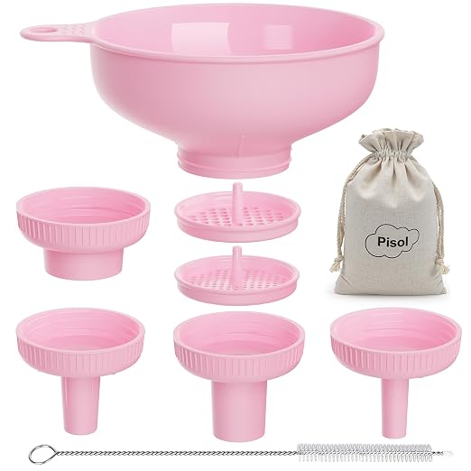 Pisol Wide Mouth Versatile Funnel, Canning Funnels by Pisol