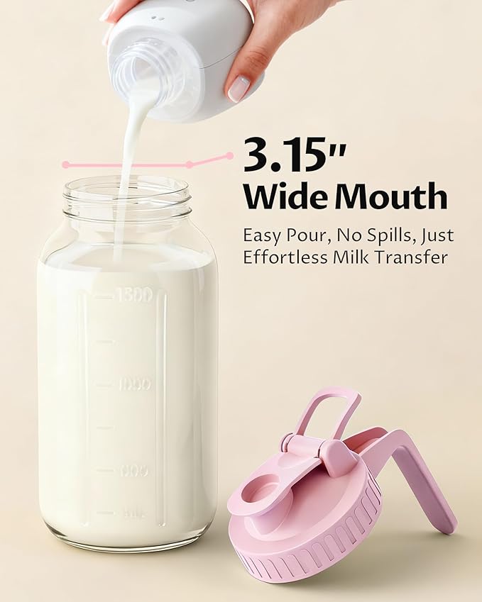 64oz Glass Breast Milk Pitcher - Image 4