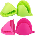 2 Pairs Mini Oven Gloves Silicone Heat Resistant Cooking Pinch Mitts Potholder by Acronde