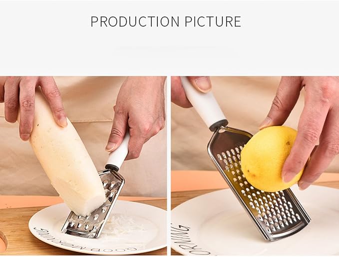 Zester Grater Set of 2, Kitchen Grater Zester Tool - Image 6