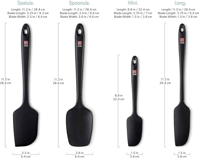 DI ORO Silicone Spatula Set - Image 5