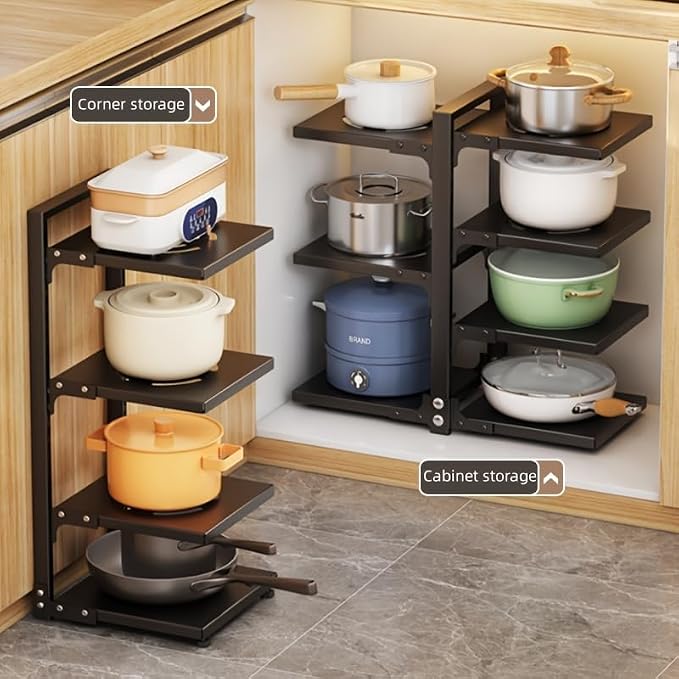 adjustable Pot and Pan Organizer - Image 5