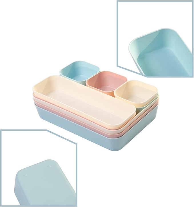 Large Size Plastic Desk Drawer Organizers - Image 6