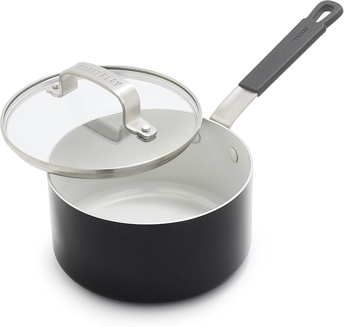 GreenPan x Bobby Flay 1.67QT Nonstick Saucepan by GreenPan