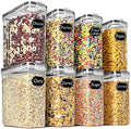 Wildone Cereal Containers Storage Set 2.5L, 8 Pack
