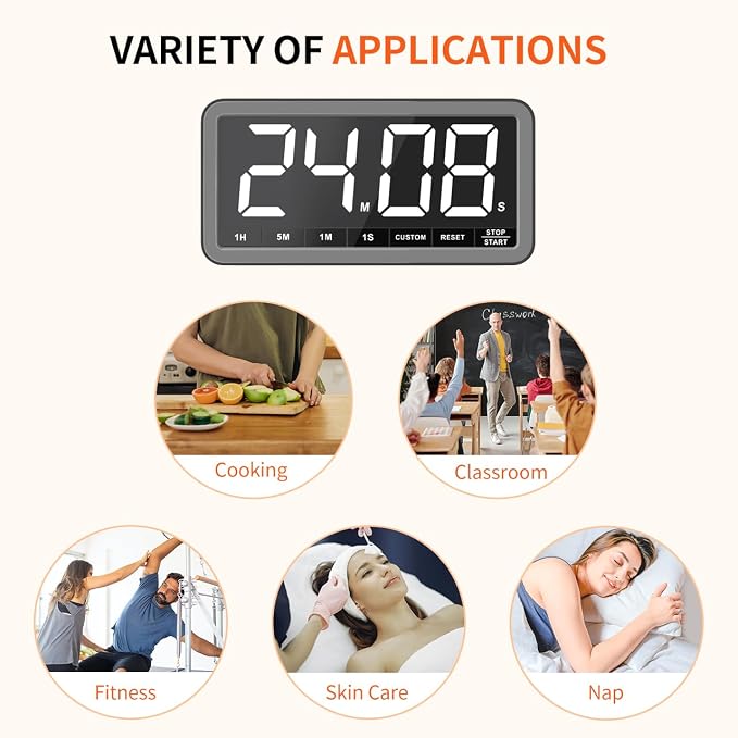 VOCOO Digital Kitchen Timer - Image 7