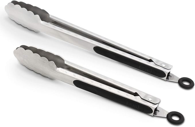 304 Stainless Steel Kitchen Cooking Tongs by ALLWIN-HOUSEWARE