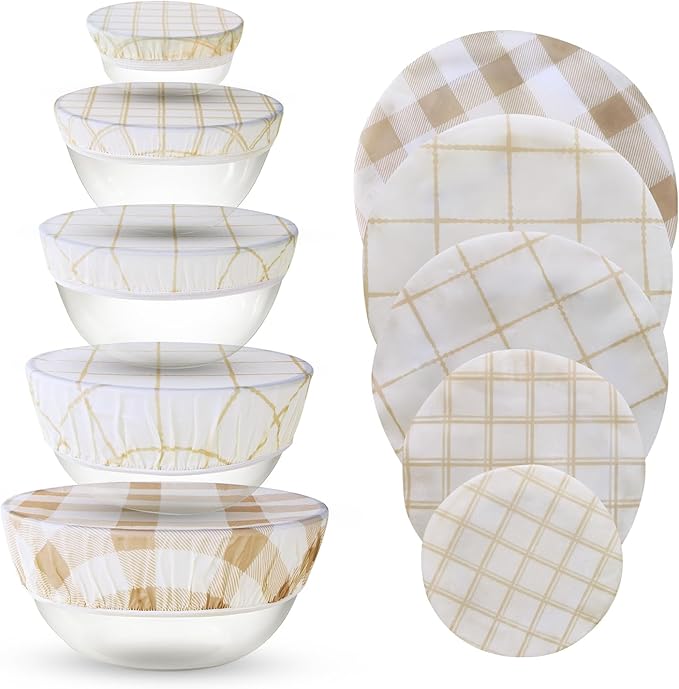 Tirphy 5-Size Reusable Bowl Covers by Tirphy