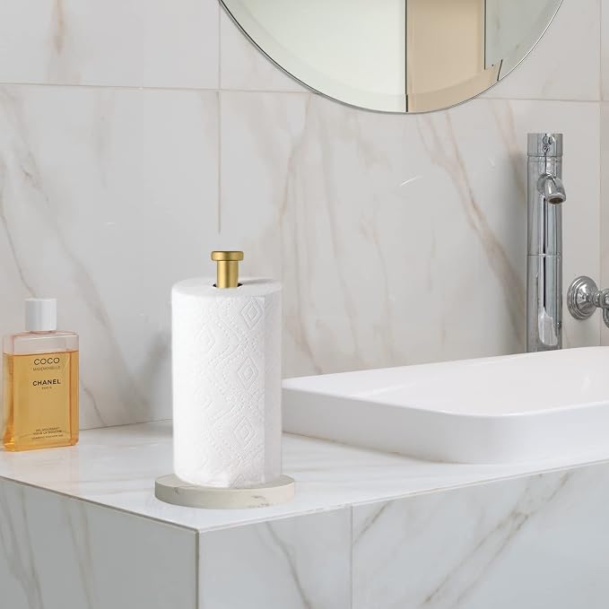 Paper Towel Holder Countertop, Standing Paper Towel Roll Holder - Image 4