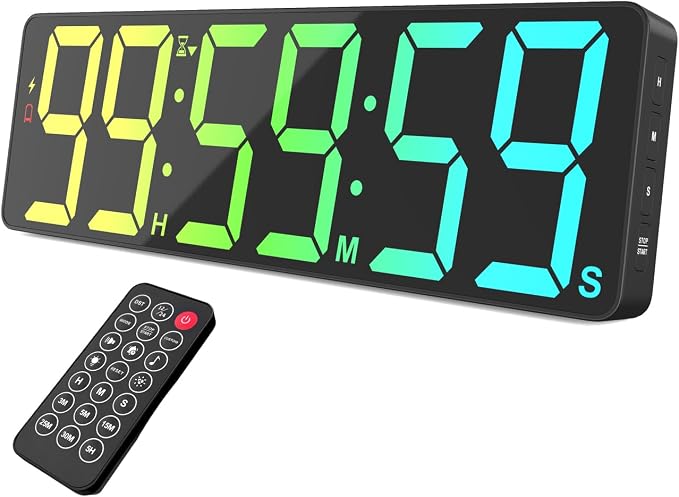 VOCOO 15.7" Large Digital Wall Timer by Home